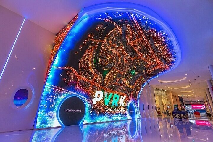 Step into a realm of excitement at Play DXB where the dazzling neon lights invite you to explore a world of innovative virtual adventures and endless fun.